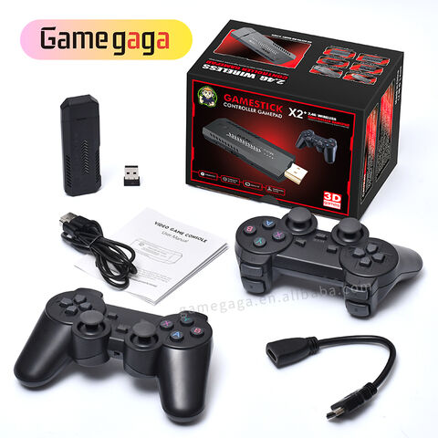 X GD10 Plus Game Stick X2 Mini Game Player 4K Output Retro 64GB Built in 30000 games Support For N64/SNES