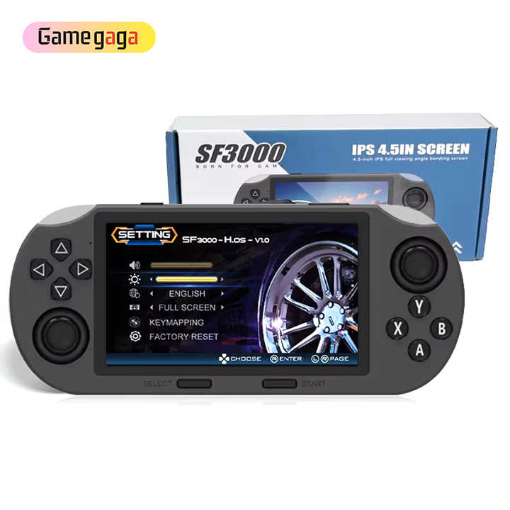 Yo OEM SF3000 Portable Handheld Game Console OTG 4.5 Inch IPS Screen Retro Video Game Consoles Retro Video Games for Kids