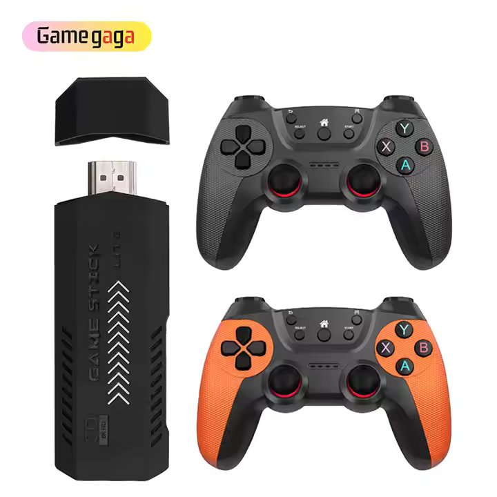 Yo X2 Ultra Game Stick 4K Output Retro Gaming Consoles Family TV Video Game Consoles Classic 64GB 30000 Games