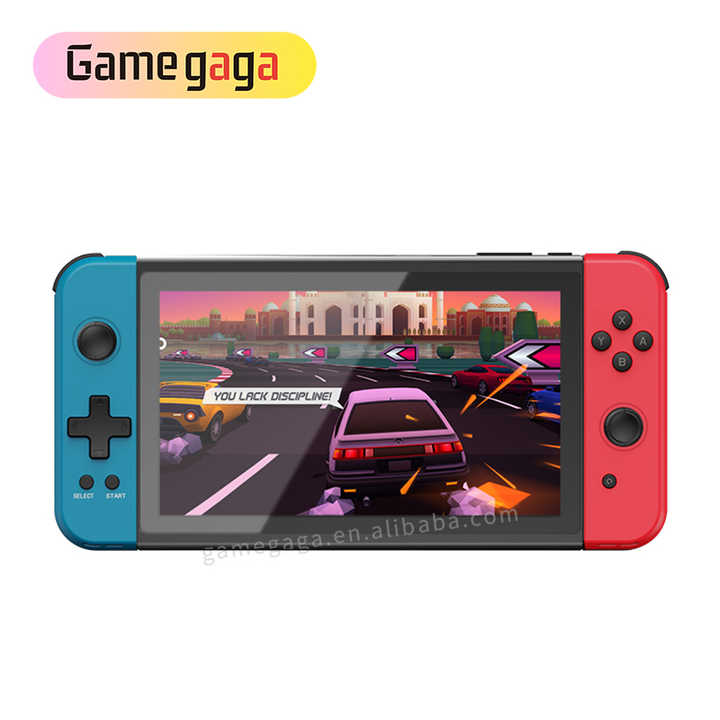 X70 Handheld Game Player 7 Inch Retro Game Console Classic HD TV Out Video Gaming Console