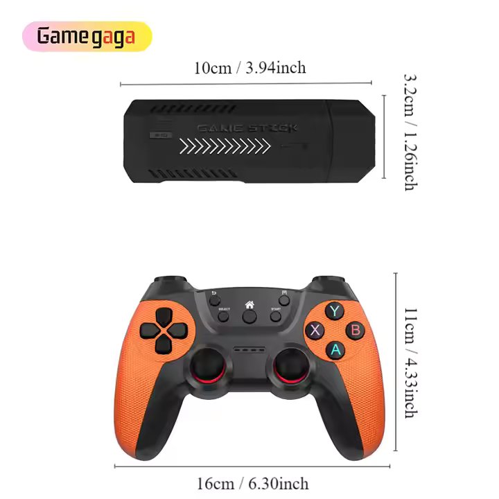 Yo X2 Ultra Game Stick 4K Output Retro Gaming Consoles Family TV Video Game Consoles Classic 64GB 30000 Games