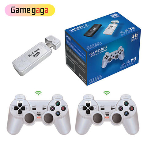 A Retro Game Console 4K HD Output Low Latency GD10 TV Game Stick Dual Handle Portable Home Game Console For PSP/PS1