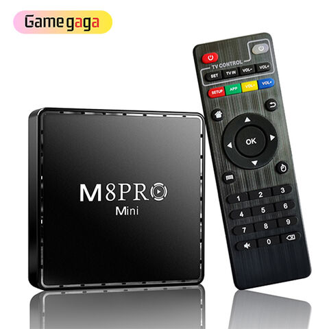 A M8 Pro Mini Game Box Retro Gaming Console 4K HD Output Classic Video Game Console 64gb Game stick For PS1