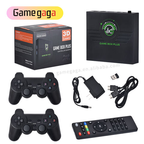 V6 Game Box Dual System TV System 64gb 10000+ Classic Retro Games For PS1/PSP/N64 G11 Pro Game Box
