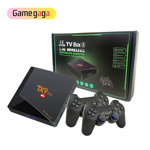 A TX9 Pro Game Box 4K HD Android Classic Retro 64GB 10000 Game Video Game Console For PSP/PS1