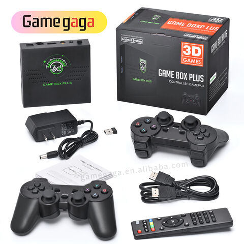 A Q6 Game Box Dual System TV System Retro Games 64gb 10000+ Classic For PS1/PSP/N64 G11 Pro Game Box