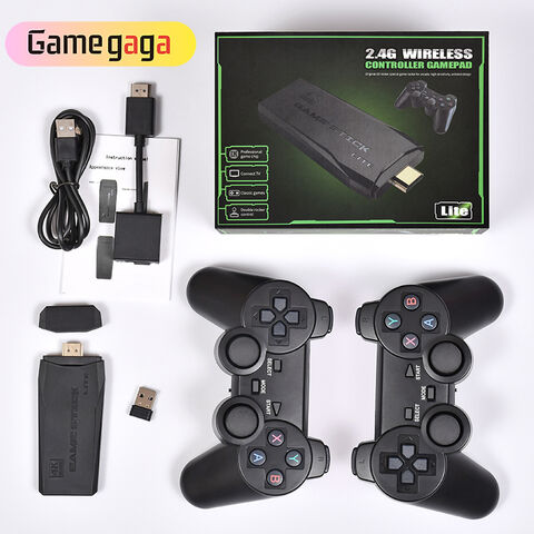 M8 game stick 4K HD game console video Mini Consola With 2 players 10000games Retro Mini Game Box For ps1