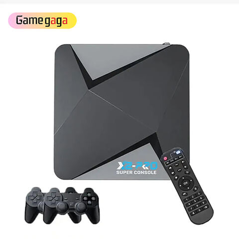 A Super Console X2 Pro Game Box Retro Video Game Console Android TV Box 100000 Video Games