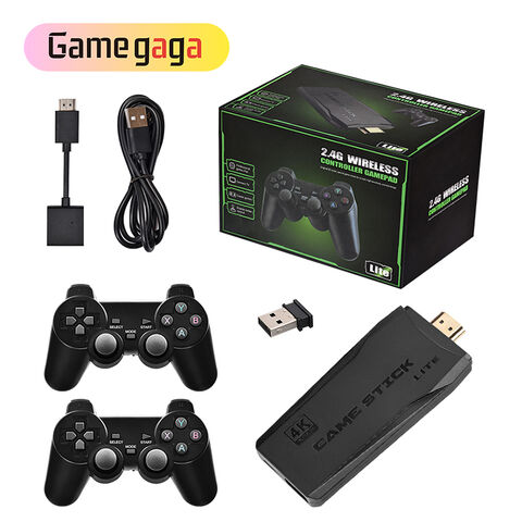 A M8 game stick 4K HD game console video Mini Consola With 2 players 10000games Retro Mini Game Box For ps1