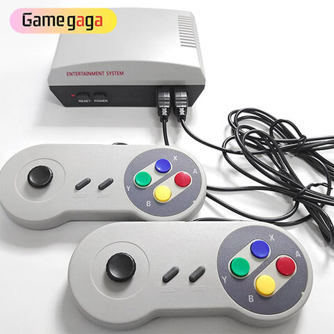 A Retro Game Consoles AV Output Built-in 2000 Retro Video Game with Double Wired Controllers