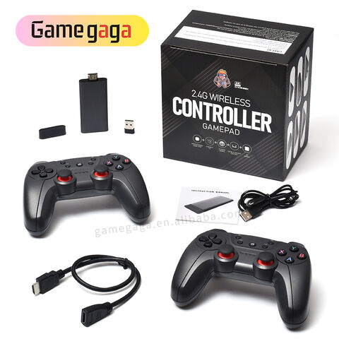 A H9 64/128GB Game Stick TV Game box 4K 10000/20000 Games Video Gaming Console with wireless/wired controller