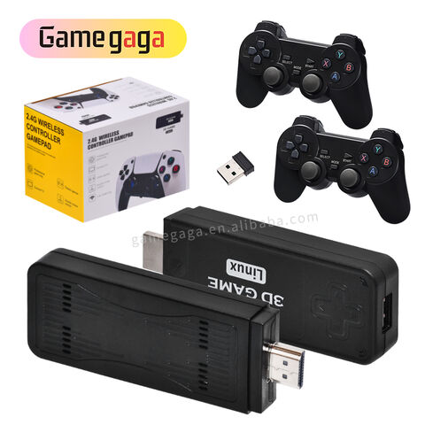 A U9 Pro Game Stick 4K HD Video Game Console 64GB 3D Games Retro Gaming Consoles For PSP/PS1